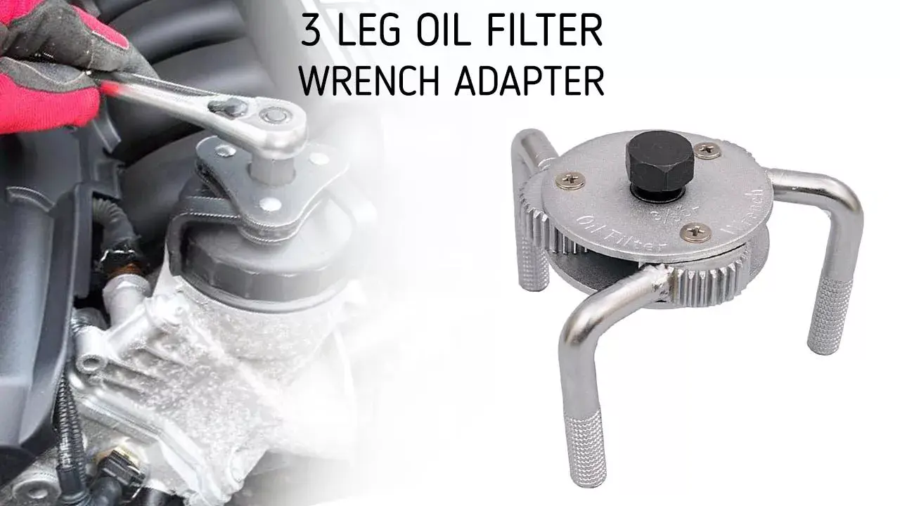 3 Leg Oil Filter Wrench Adapter